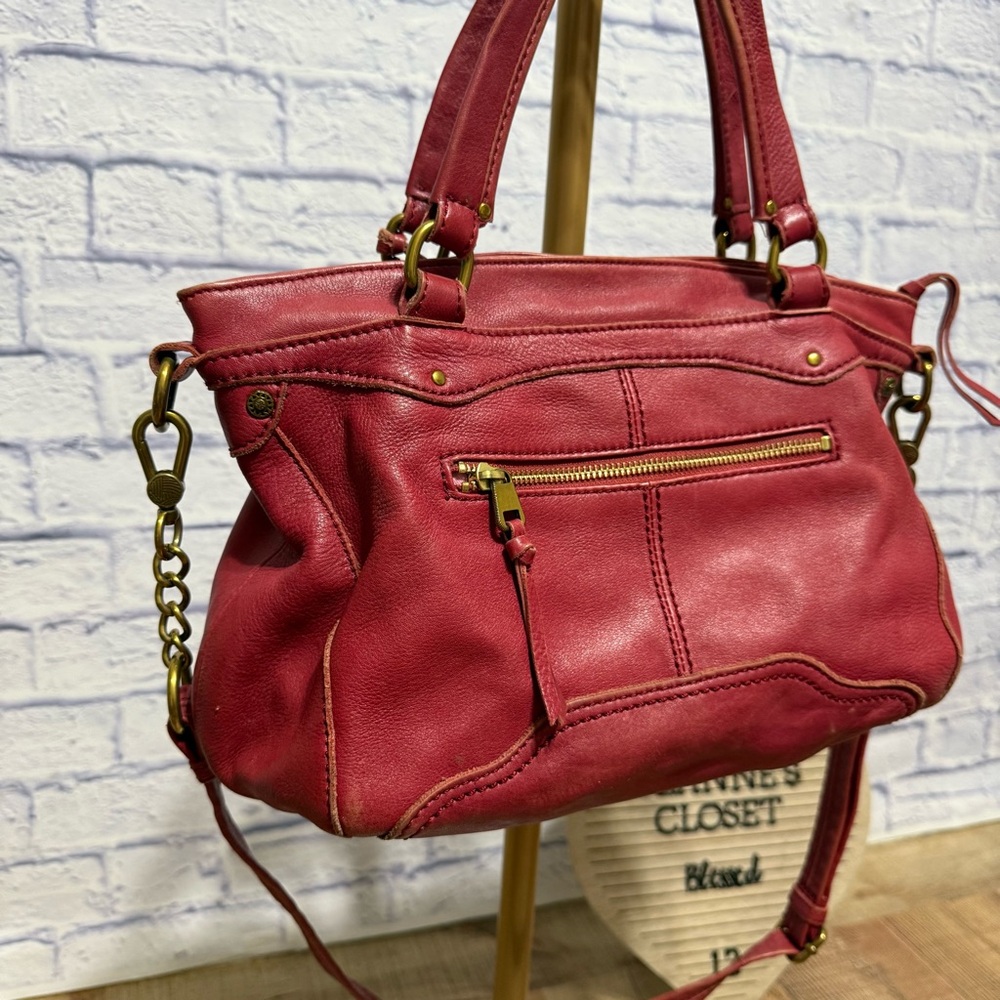 The Sak Tahoe Leather Satchel with Crossbody Strap - Picture 6 of 15